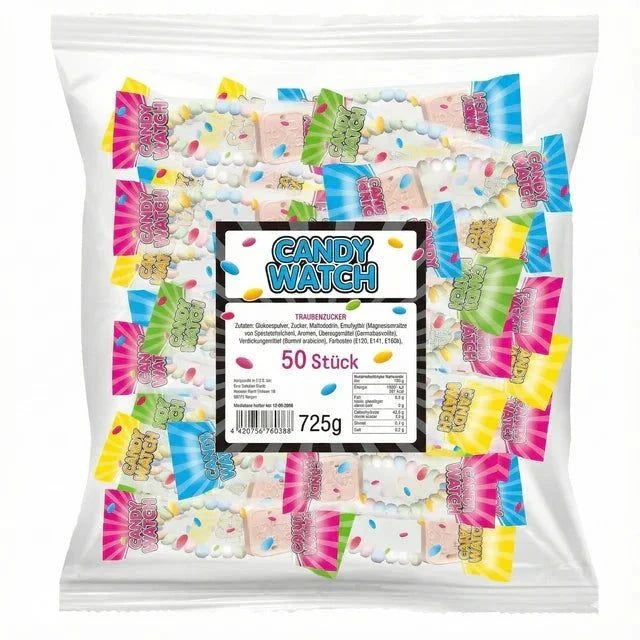 One Solution CANDY WATCH Traubenzucker Uhren 50 Stück / 1 Stück einzeln verpackt Elektroniktrade Switzerland