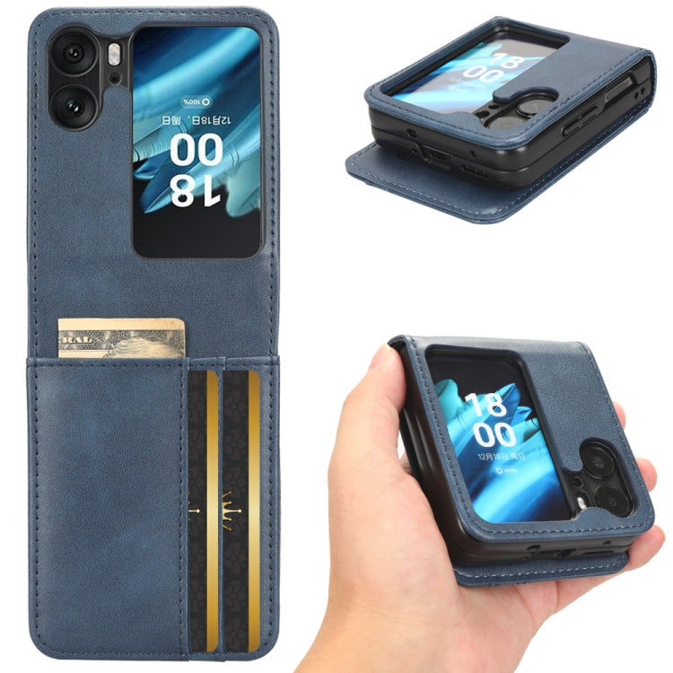 Oppo Für OPPO Find N2 Flip Symmetrisches Dreieck Leder Handyhülle Elektroniktrade Switzerland