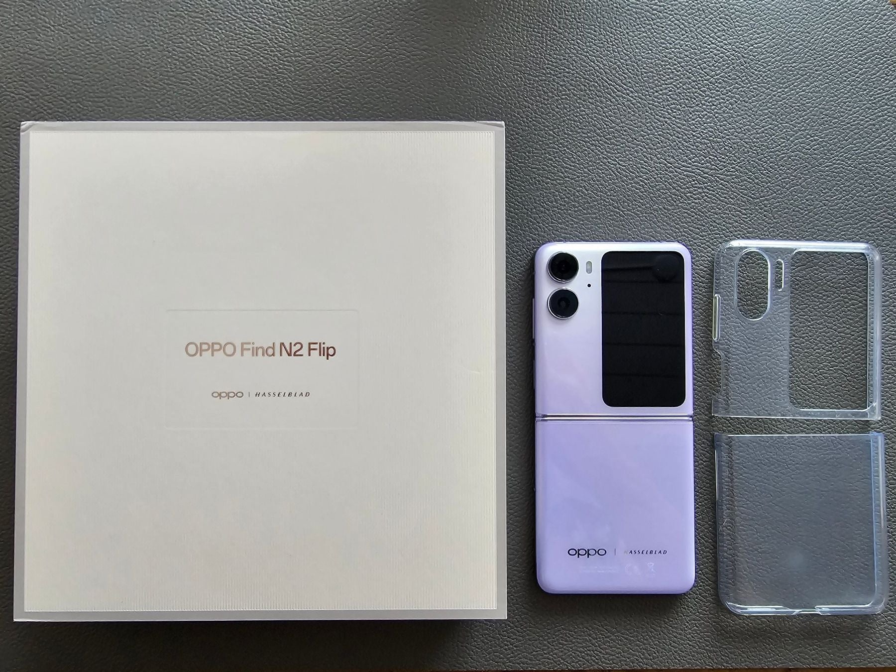 OPPO Find N2 Flip (256 GB, Moonlit Purple, Dual SIM, 5G) (Gebraucht Artikel mit Garantie bis 17.03.2026 )