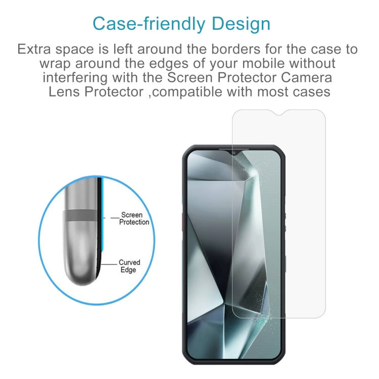 Oukitel Für OUKITEL WP35 1 Stück 0,26 mm 9H 2.5D gehärtete Glasfolie Elektroniktrade Switzerland