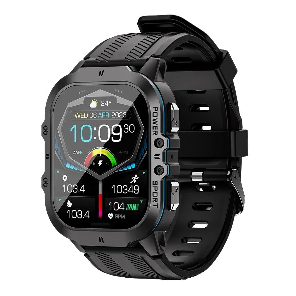 Oukitel Oukitel BT20 Robuste Outdoor-Uhr Für Herren, 5ATM Wasserdicht Elektroniktrade Switzerland