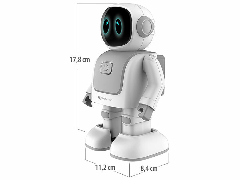 Playtastic App-programmierbarer Roboter, 130 Bewegungen, Bluetooth, Lautsprecher Elektroniktrade Switzerland