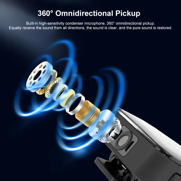 PULUZ PULUZ Kabelloses Lavalier-Mikrofon für Typ-C-Telefone, Typ-C-Empfänger und Dual-Mikrofone, Type-C 2 TX + 1 RX Elektroniktrade Switzerland