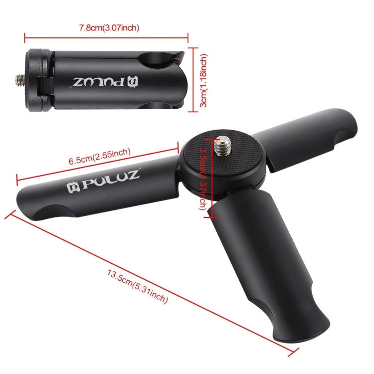 PULUZ PULUZ Mini-Kunststoffstativ + Universal-Telefonklemmhalterung Elektroniktrade Switzerland