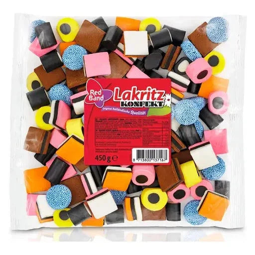 Red Band Red Band Lakritz Konfekt 450g im Beutel Elektroniktrade Switzerland