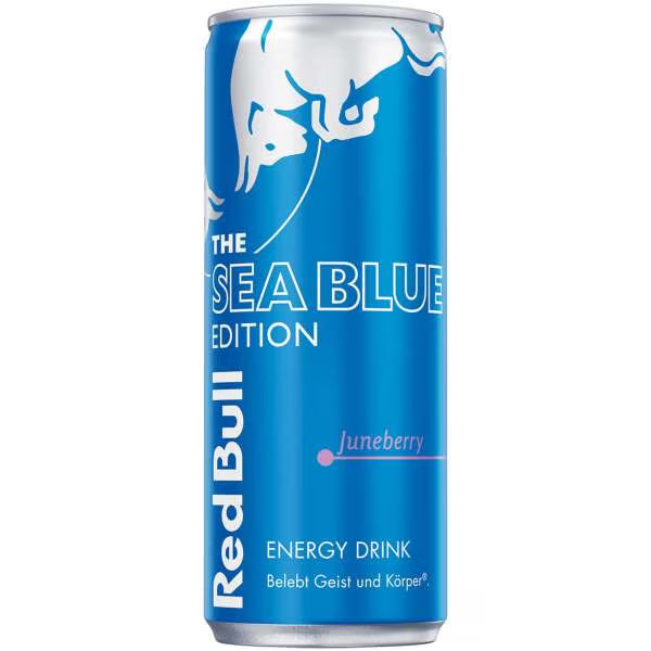 Red Bull Red Bull Energy Drink The Sea Blue Edition mit Juneberry-Geschmack (250ml) Elektroniktrade Switzerland