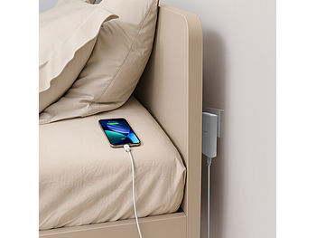 revolt Flaches USB-Netzteil mit USB-C PD 30 W, USB-A Quick Charge 18 W Elektroniktrade Switzerland