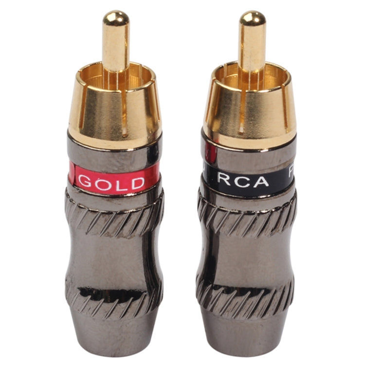 Rexlis Chinch Stecker Audio-Buchse Vergoldeter Adapter elektroniktrade Switzerland