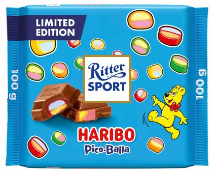 Ritter Sport Ritter Sport Haribo Pico-Balla Vollmilch 100g