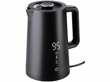 Rosenstein & Söhne Smarter WLAN-Wasserkocher 1,7 l Cool-Touch, Temperaturwahl, App, 2200W ( Tuya, Alexa ) Elektroniktrade Switzerland