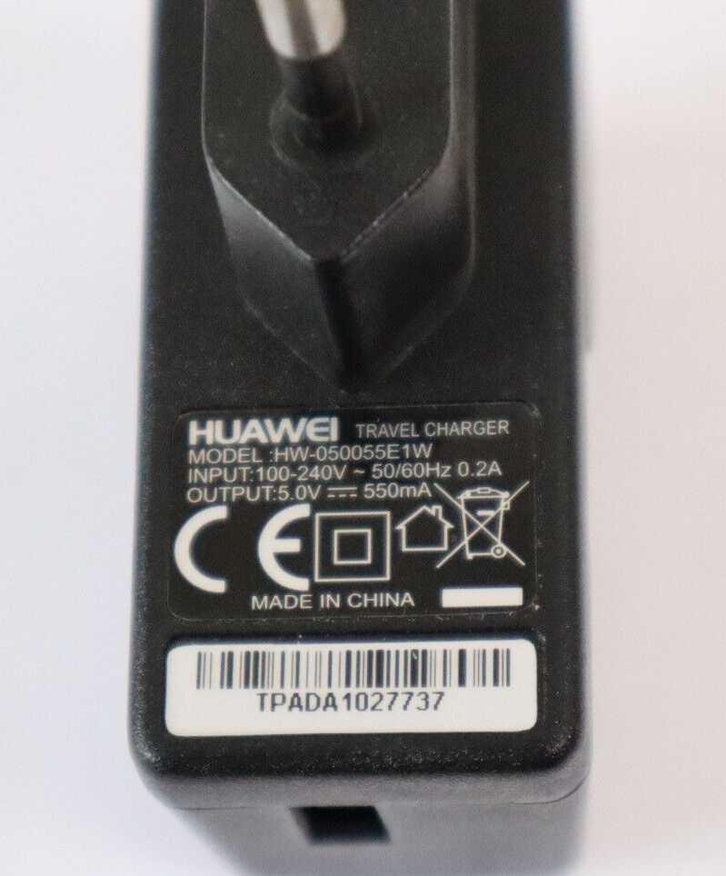 Original Huawei Netzteil  5V 550mA HW-050055E1W (Gebraucht Artikel)