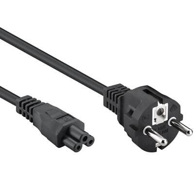 Netzkabel 1 m C5-Schuko ( Micky Maus Stecker )