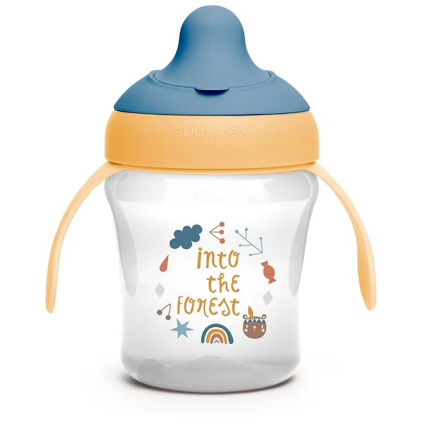 Suavinex Schnabelbecher gelb/blau