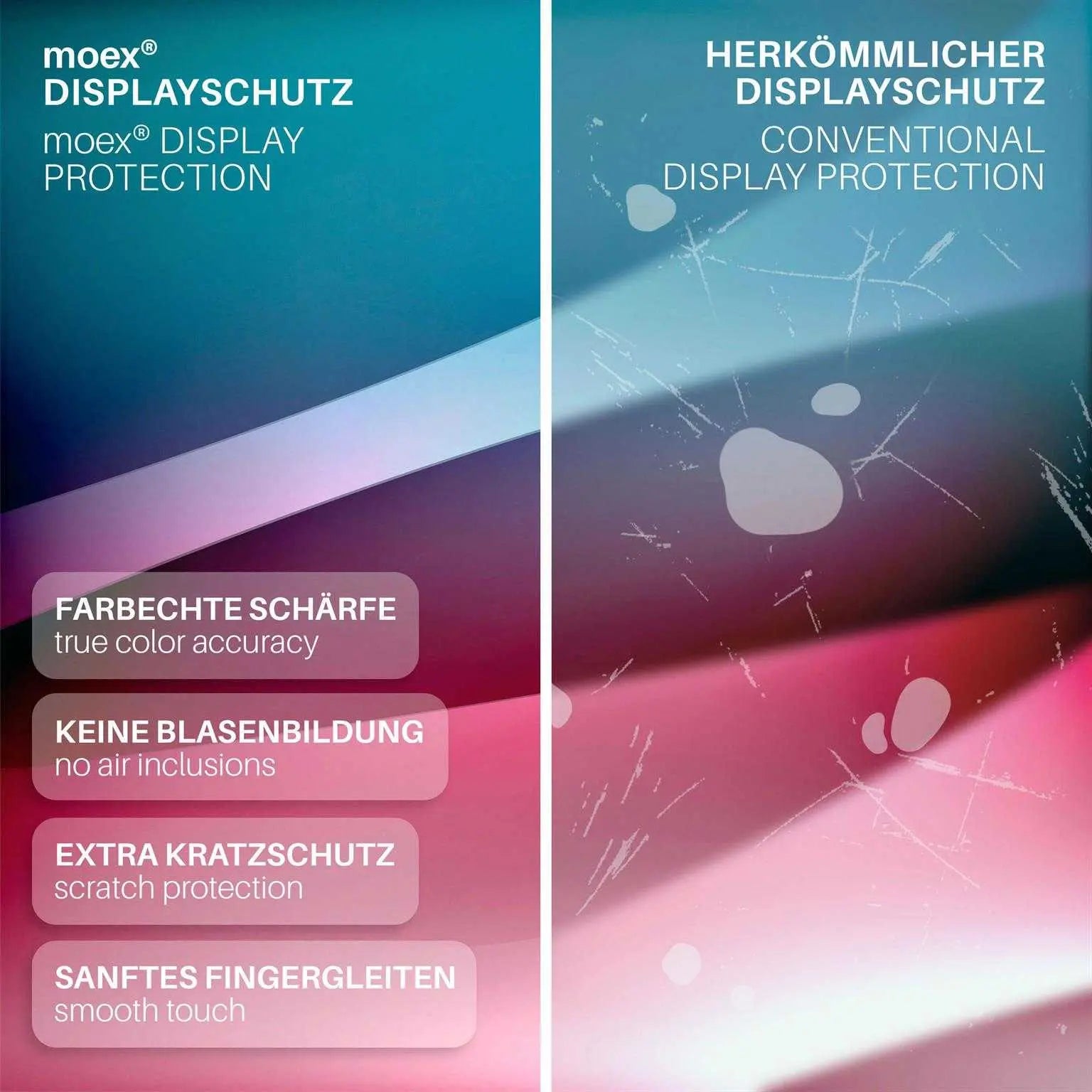 Displayschutz Hartglas für Samsung S21 Plus