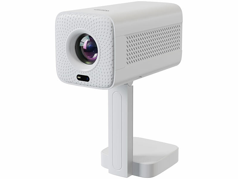 SceneLights WLAN-LED-Mini-Beamer, Full HD nativ, 200 ANSI-lm, 4.800 lm, Bluetooth Elektroniktrade Switzerland