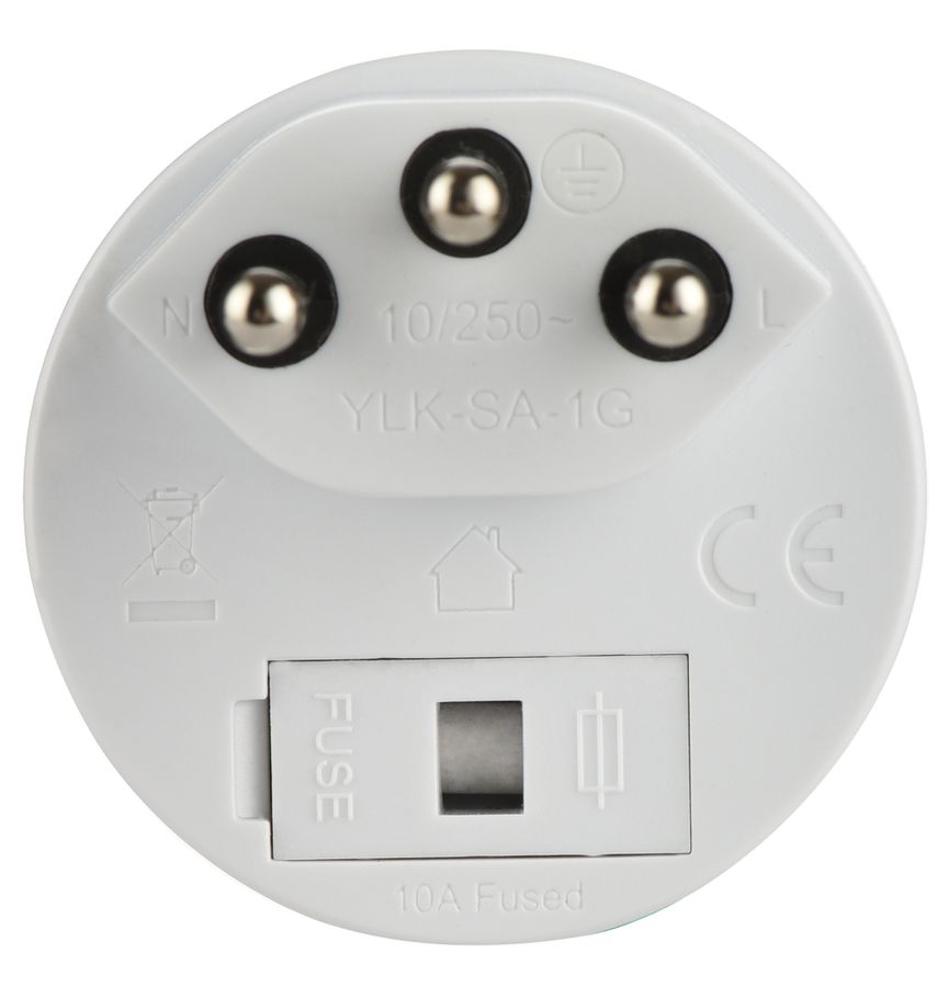 Schönenberger Reiseadapter Eingang: SchuKo Typ F | Ausgang Schweiz T12, 10A Elektroniktrade Switzerland