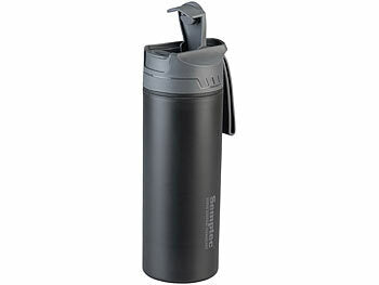 Semptec Urban Survival Technology Semptec Wasser-Flasche: Outdoor-Wasserfilter-Flasche, entfernt 99,99 % aller Bakterien, 550 ml elektroniktrade Switzerland