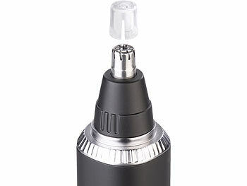 Sichler Beauty 2in1-Akku-Nasen- und Ohrenhaar-Trimmer mit Schutzkappe, 120 Min., IPX6 Elektroniktrade Switzerland