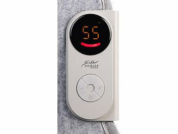 Sichler Haushaltsgeräte Rundes Fern-Infrarot-Heizpanel, 5-stufig bis 55 °C, Timer, 230 Watt elektroniktrade Switzerland