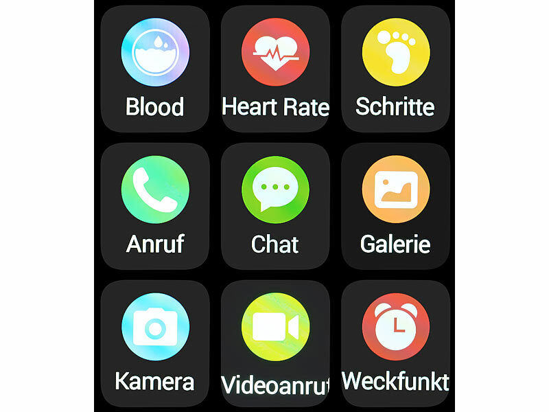 simvalley 4G/LTE-Senioren-GPS-Handy-Uhr mit Garantruf Easy und Video-Telefonie Elektroniktrade Switzerland