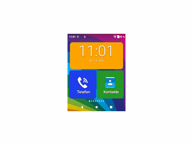 simvalley 4G-Senioren-Handy, Touchdisplay, WhatsApp, SOS-Funktion, GPS, Android elektroniktrade Switzerland
