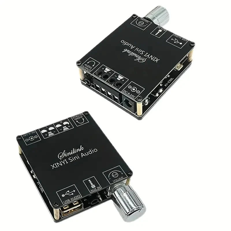 Sinilink Fertiger Mini Bausatz Audio Digital Power Amplifier 50Wx2 BT 5.0 Elektroniktrade Switzerland