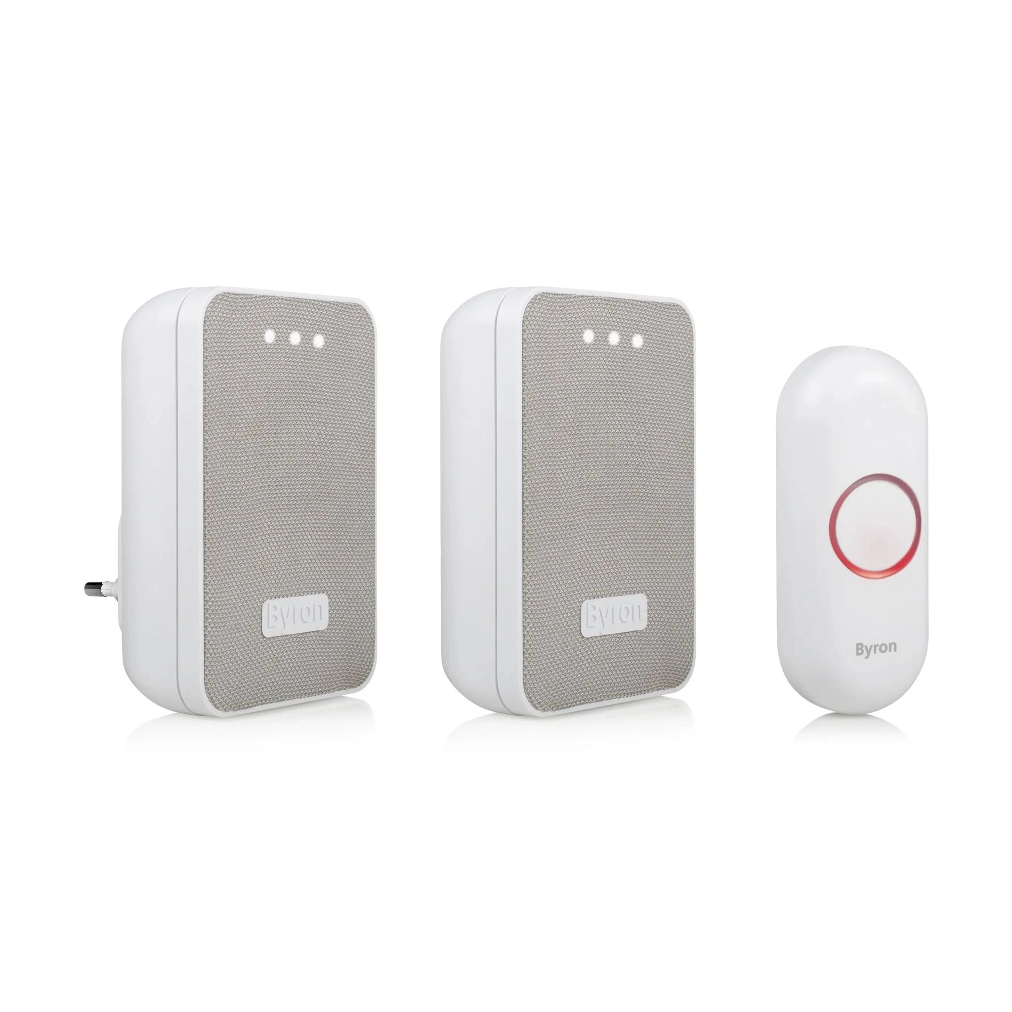 Smartwares Byron Gongset DBY-22324 Plug-In und portabel drahtlos Elektroniktrade Switzerland