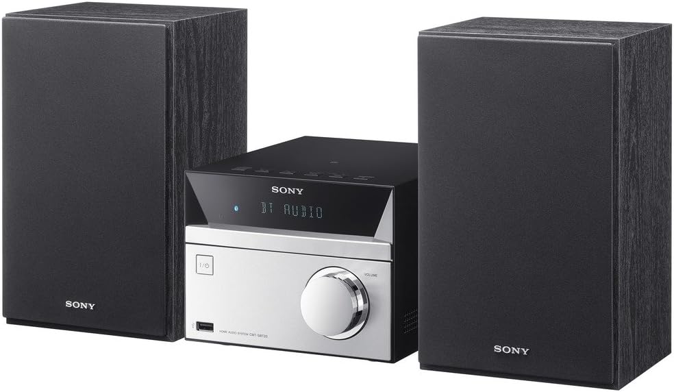 SONY Sony CMT-SBT20B CD, FM / DAB+ Tuner, RDS, USB-Eingang, Bluetooth, NFC), 2x 5 W Elektroniktrade Switzerland