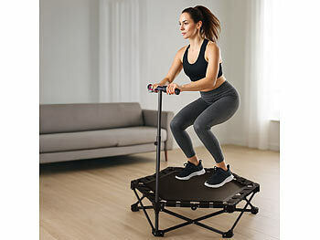 Speeron Klappbares Fitness-Trampolin für Erwachsene, Halte-Griff, 106 cm Ø Elektroniktrade Switzerland