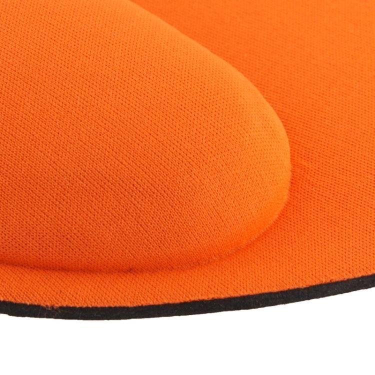 Stoff Gel Handgelenkauflage Mauspad (Orange)