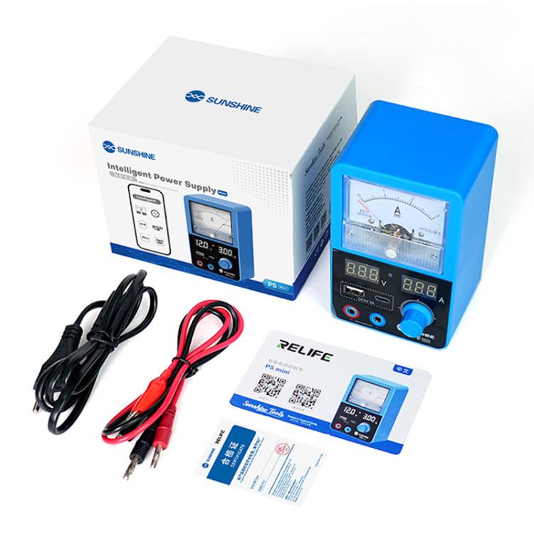 SUNSHINE P5 Mini 5V / 3A Dual-Display Smart-Netzteil mit Amperemeter Elektroniktrade Switzerland