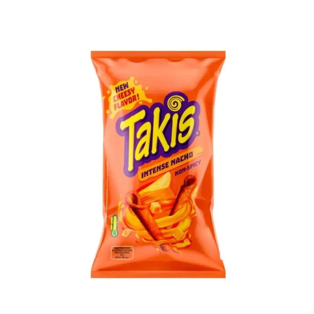 Takis Intensive Nacho Tortilla-Chips - 100g - Knusprig gerollt elektroniktrade Switzerland