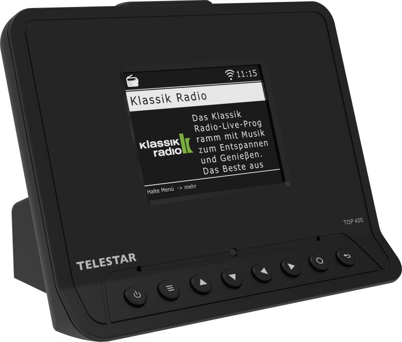 Telestar TOP 400 (schwarz) TELESTAR DAB+ / Internet / FM / Bluetooth Elektroniktrade Switzerland