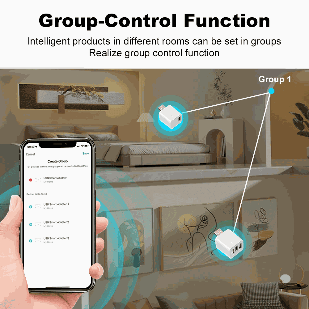 Tuya Smarte EASY-USB-Steckdose Tuya USB-Schalter, Smart Life elektroniktrade Switzerland