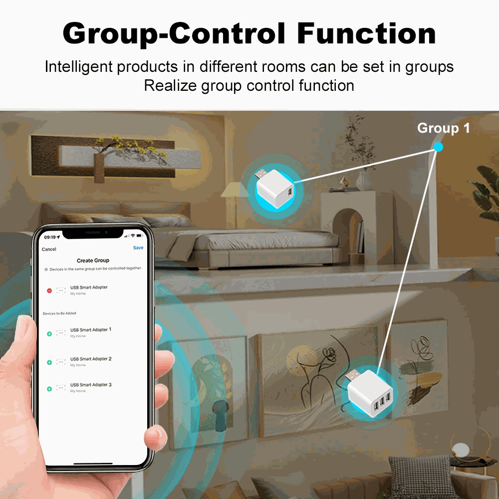 Tuya Smarte EASY-USB-Steckdose Tuya USB-Schalter, Smart Life Elektroniktrade Switzerland