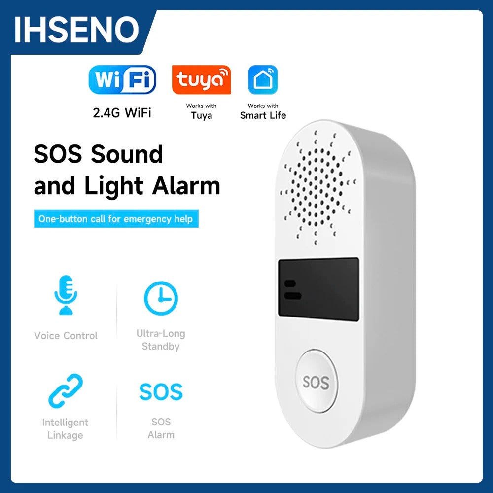 Tuya Tuya WiFi Smart SOS Alarm Taste für Kinder oder ältere Personen elektroniktrade Switzerland