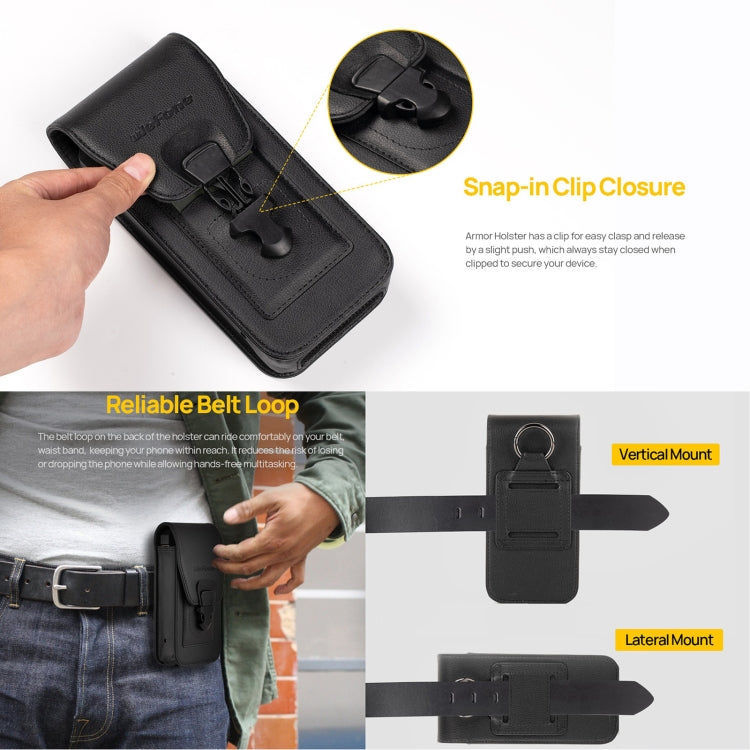 Ulefone Für Ulefone Armor 24 Ulefone Armor Holster Mehrzweck-Handytasche Hüfttasche elektroniktrade Switzerland
