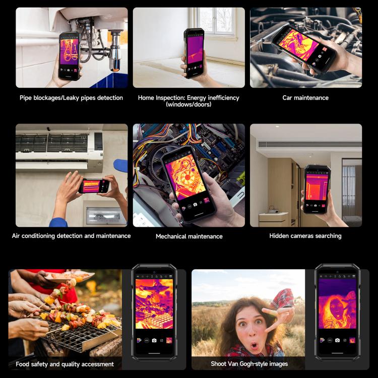 Ulefone Ulefone Armor 27T+, 12GB+256GB, Thermal imager, Night Vision, 10600mAh, 6.78" Android 15, 4G, NFC Elektroniktrade Switzerland