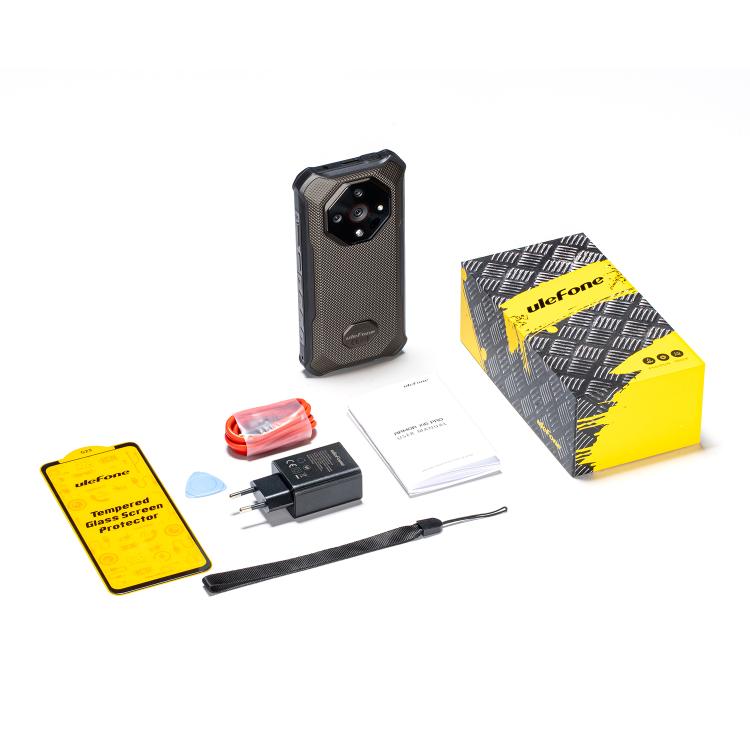 Ulefone Ulefone Armor X16 Pro, 8 GB + 256 GB, Nachtsicht, (IP68/IP69K), 6,56 Zoll, Android 15, MediaTek Dimensity 6300 Octa-Core-Prozessor, Netzwerk: 5G, NFC, OTG elektroniktrade Switzerland
