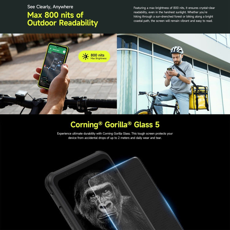 Ulefone Ulefone Armor X31 Pro 5G, 8 GB + 256 GB, Nachtsicht, IP68/IP69K, 6,56 Zoll Android 14 Elektroniktrade Switzerland