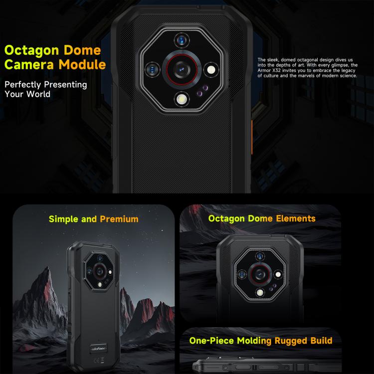 Ulefone Ulefone Armor X32, 8 GB + 128 GB, Nachtsicht, 5,65 Zoll, Android 14, Netzwerk: 4G, NFC, OTG elektroniktrade Switzerland