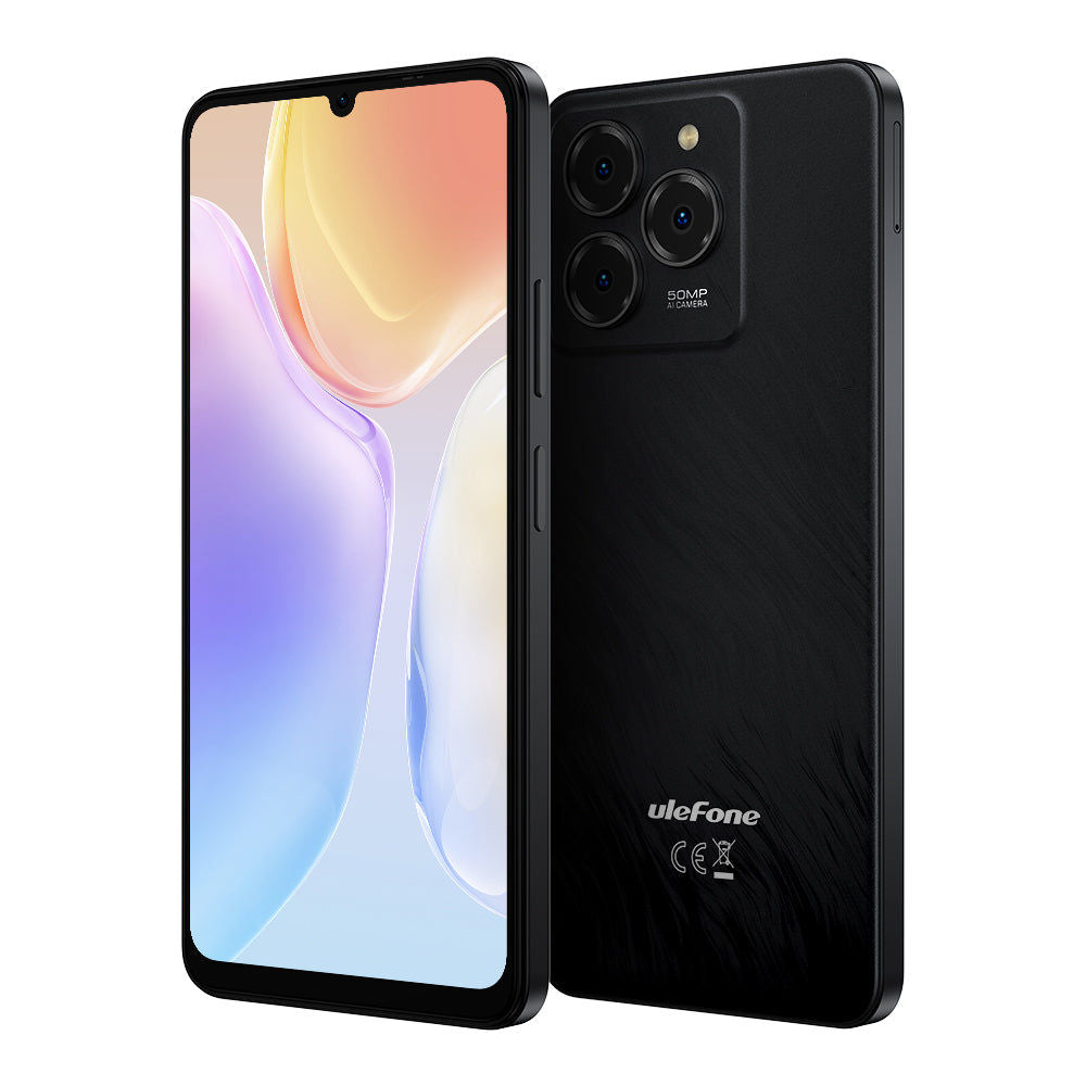Ulefone Ulefone Note 20 Pro 6.75-inch HD+ Unisoc T606, Octa-core 128GB 6000mAh Schwarz Elektroniktrade Switzerland