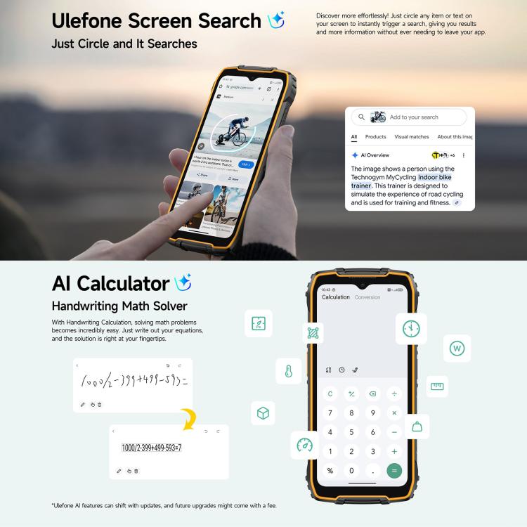 Ulefone Ulefone RugKing 4 Pro, 8GB+256GB, IP68/IP69K Rugged Phone, 6.56 Android 15 Unisoc T7250 Octa Core, Network: 4G, NFC, OTG Elektroniktrade Switzerland