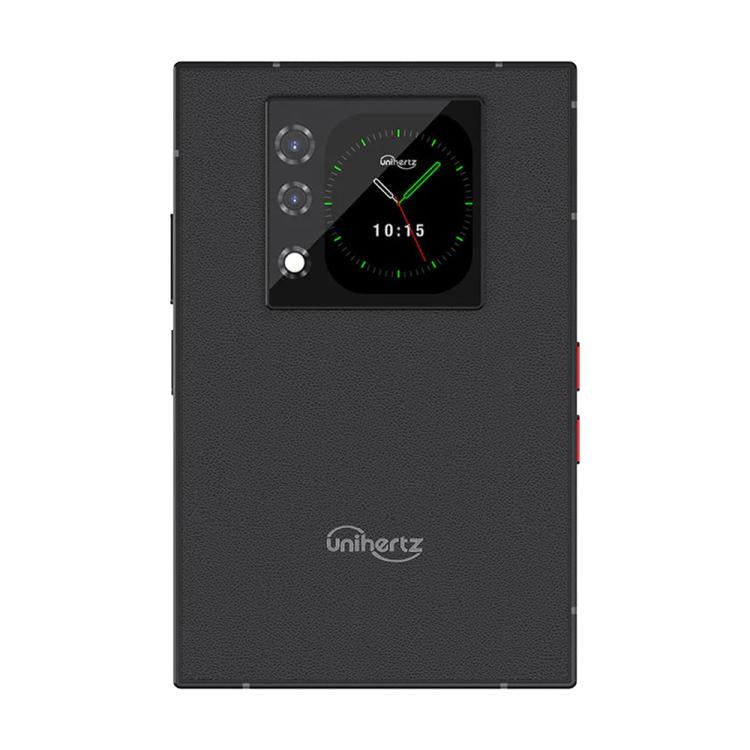 Unihertz Unihertz Titan 2 Smartphone mit physischer QWERTZ-Tastatur, 12 GB + 512 GB Speicher, Fingerabdrucksensor, 4,5 Zoll + 2 Zoll Display, Android 15, Dimensity 7300 5G Octa-Core Prozessor, Netzwerk: 5G, NFC, OTG elektroniktrade Switzerland