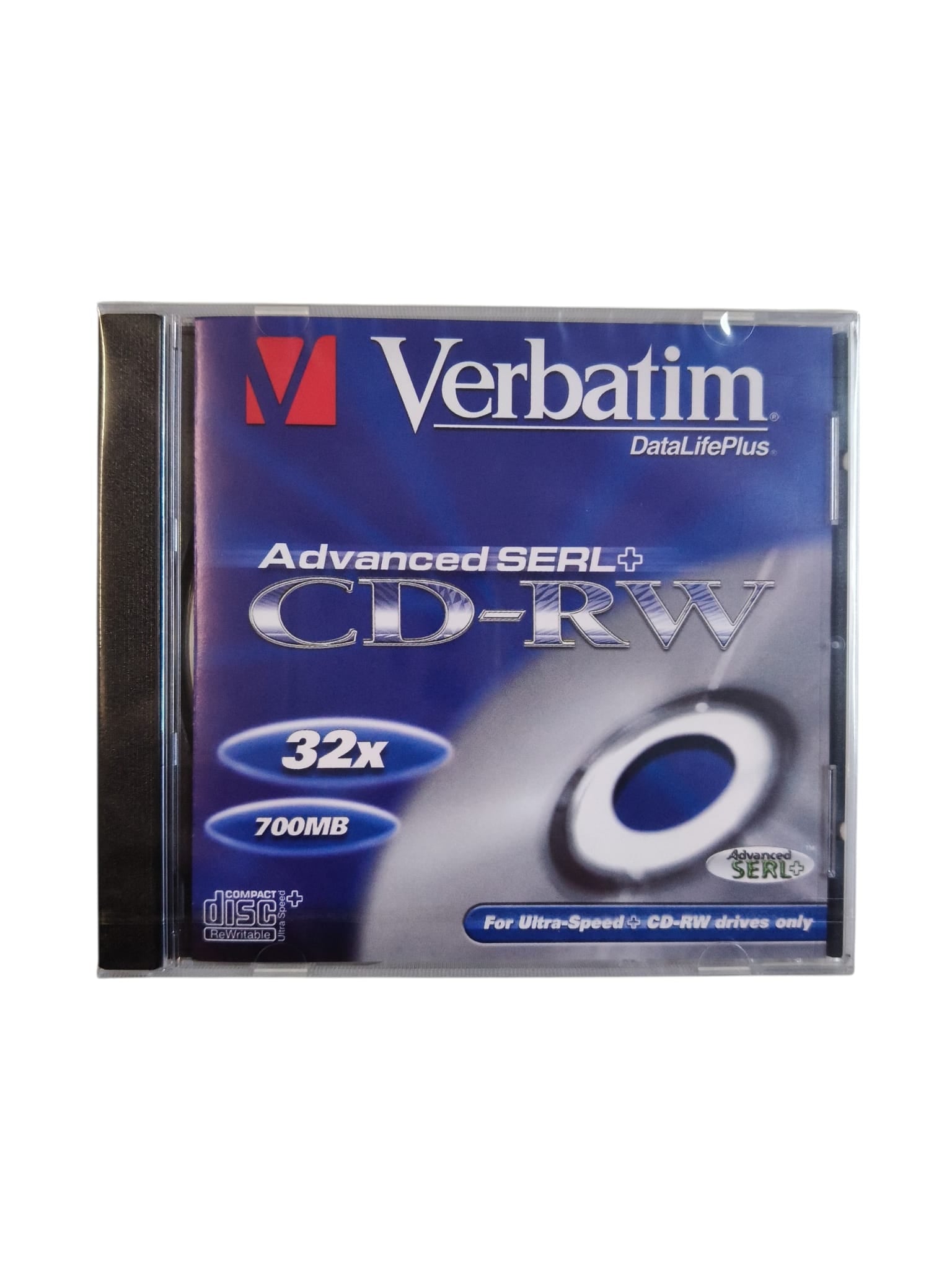 Verbatim Verbatim CD-RW 700MB 32x – Wiederbeschreibbare CD | Advanced SERL+ | Neu & OVP Elektroniktrade Switzerland