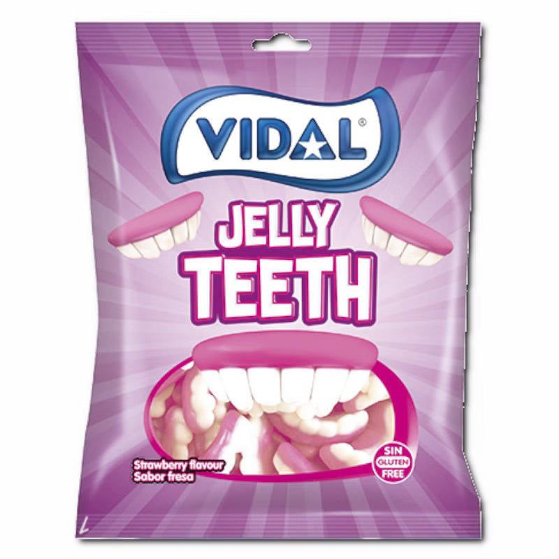 Vidal Vidal Jelly Teeth, Fruchtgummi, 1 Beutel je 90g elektroniktrade Switzerland