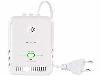 VisorTech Smarter Multi-Gasmelder für haushaltsübliche Gase, WLAN & App, 85db Elektroniktrade Switzerland