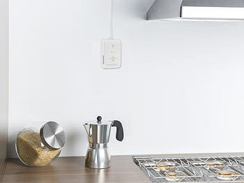 VisorTech Smarter Multi-Gasmelder für haushaltsübliche Gase, WLAN & App, 85db Elektroniktrade Switzerland