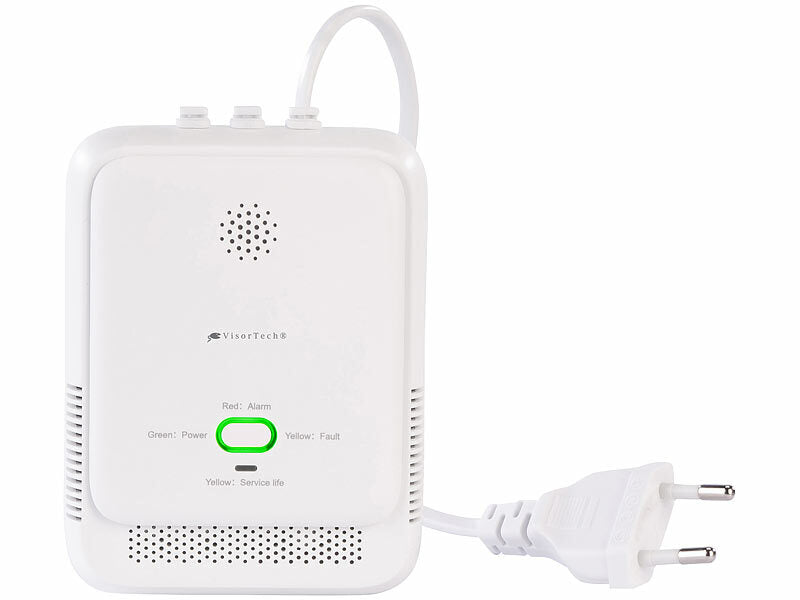 VisorTech Smarter Multi-Gasmelder für haushaltsübliche Gase, WLAN & App, 85db (Tuya APP) Elektroniktrade Switzerland