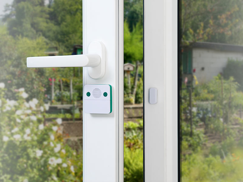 VisorTech Universal-Türschließ-Erinnerungs-Alarm mit 15/30 Sekunden Auslösezeit elektroniktrade Switzerland